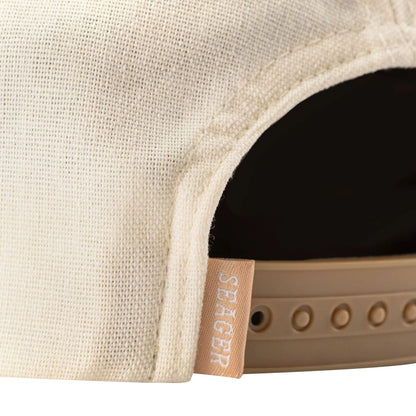 Seager Uncle Bill Snapback- Cream/Khaki