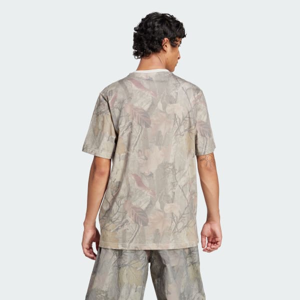 Adidas Men's Camo Tee Apparel - Alumina