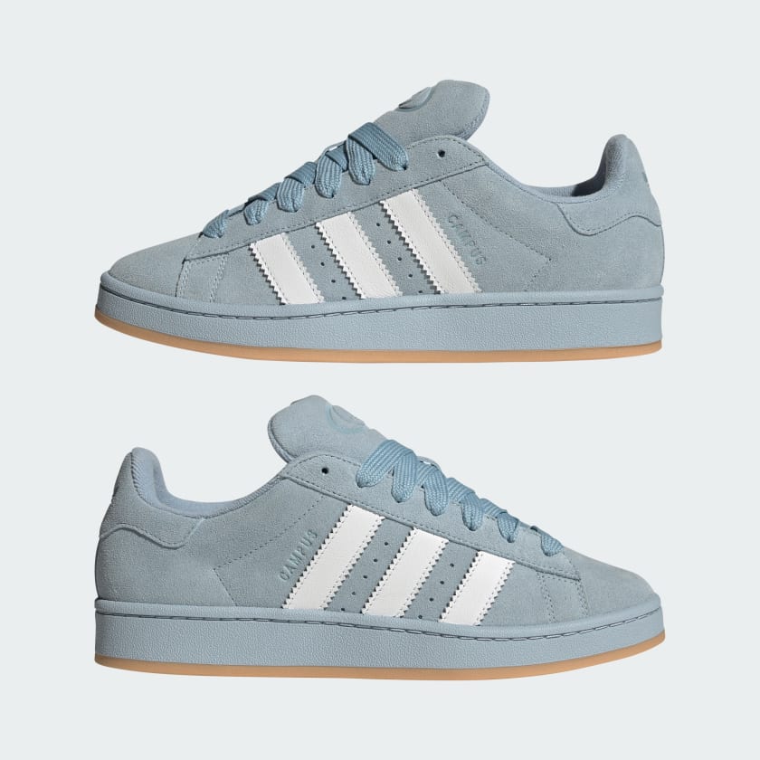 Adidas Men's Campus 00s Shoes - Wonder Blue / Cloud White / Gum
