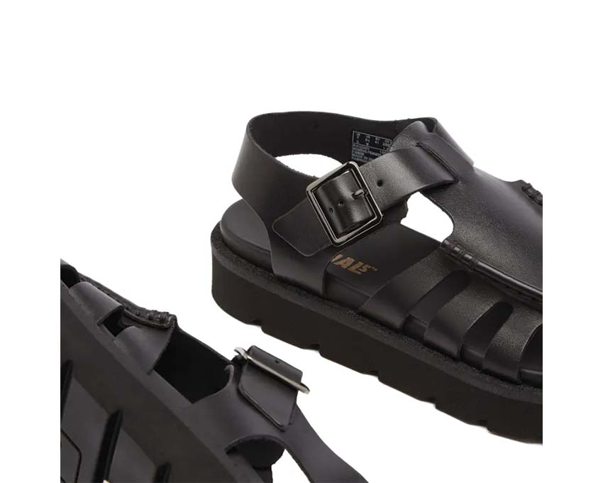 Clarks Meare Buckle "Black Leather"