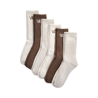 Vans Classic Crew Socks (6-Pack)