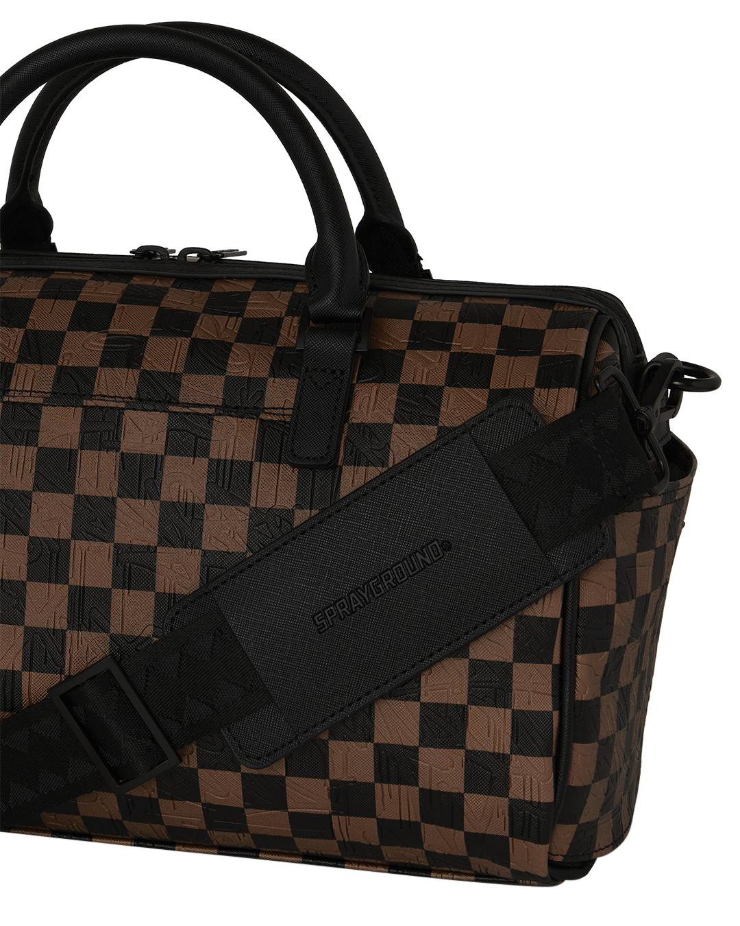 Sprayground The Private Jet Shark Club Mini Duffle Bag
