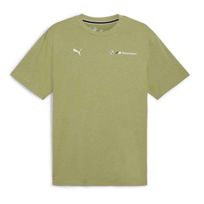 Puma Men's BMW Motorsport Tee Shirt - Olive Green