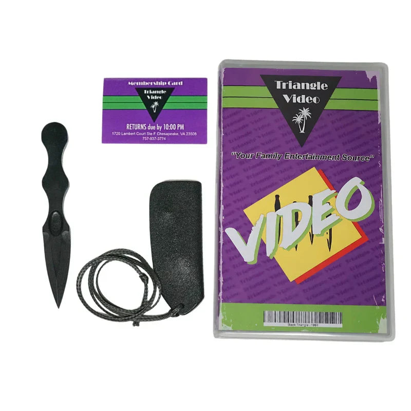 Black Triangle Mini Donovan - Standard Static Sheath