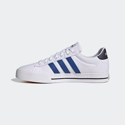 Adidas Men's Daily 3.0 Shoes - Cloud White / Royal Blue / Legend Ink