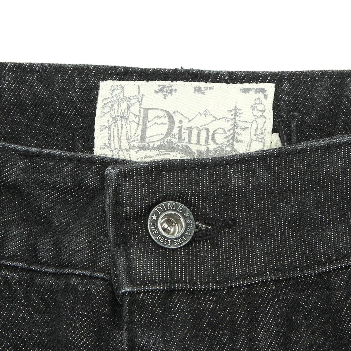 Relaxed Denim Pants