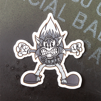 Ranger Fox Team Angry Sticker