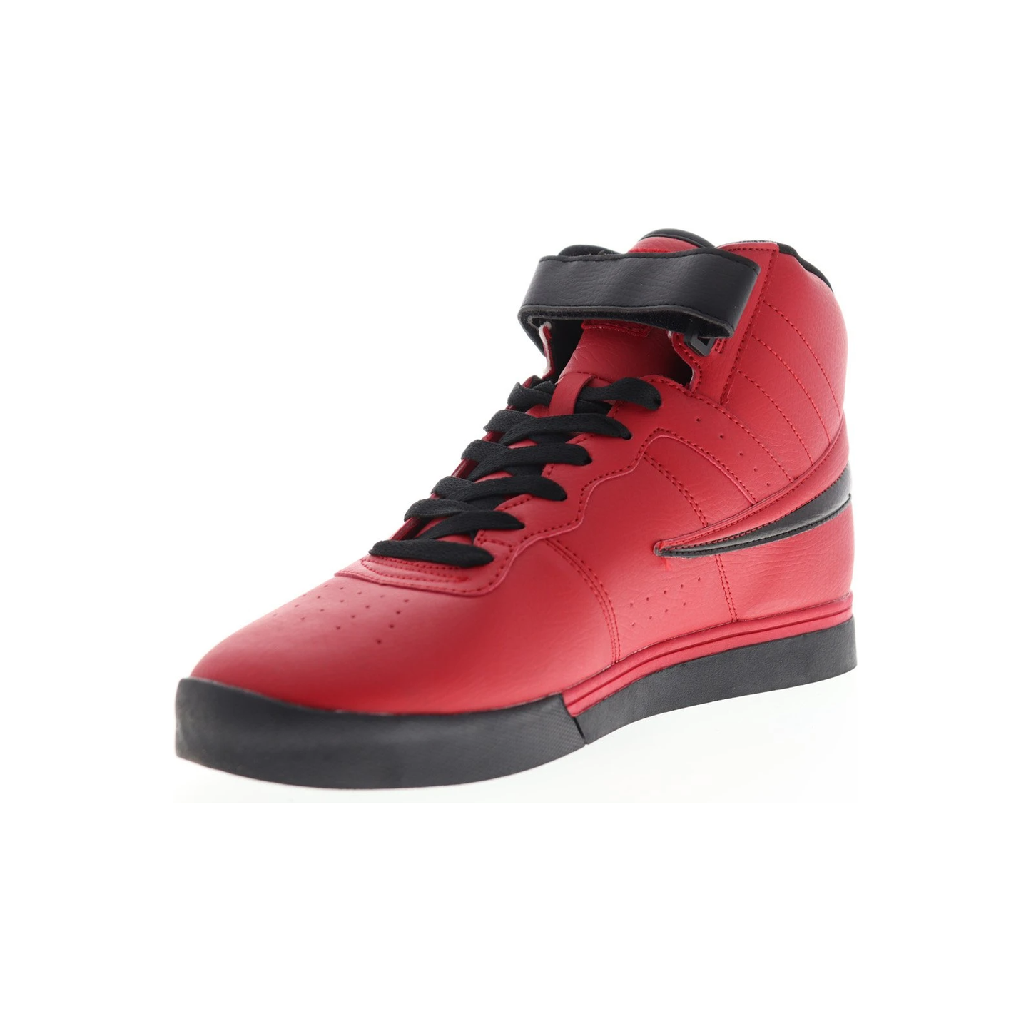 Fila Men's Vulc 13 Mid Plus Shoes - Red / Black