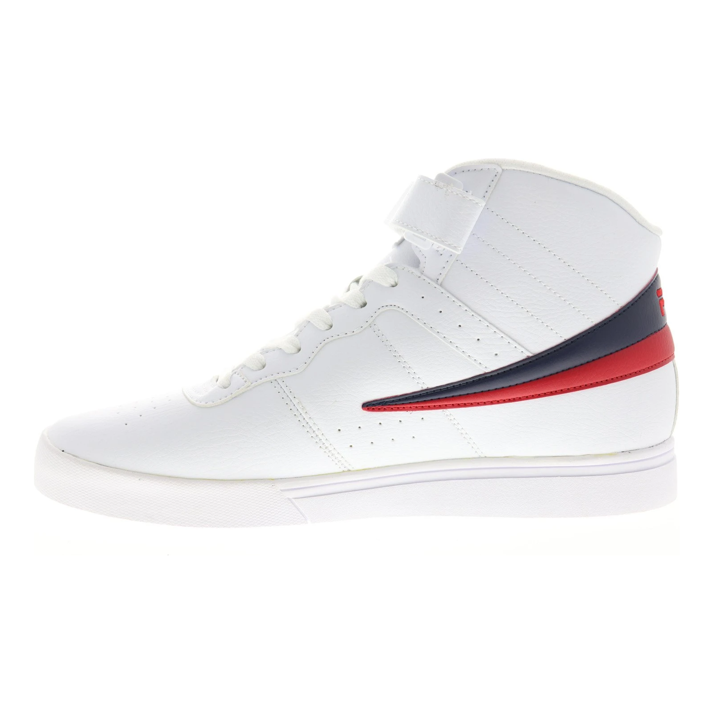 Fila Men's Vulc 13 Mid Plus Shoes - White / Red