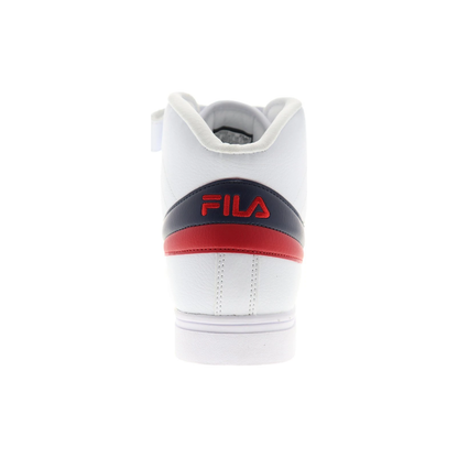 Fila Men's Vulc 13 Mid Plus Shoes - White / Red