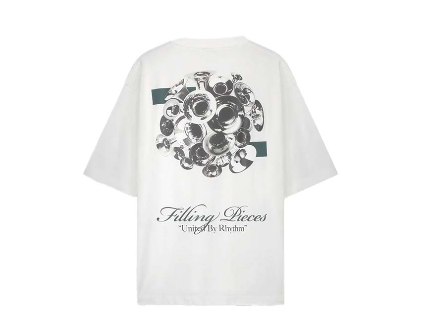 Filling Pieces T-shirt Boxy Bouquet "White"