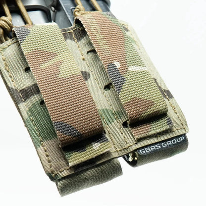 GBRS Double Pistol Mag Pouch w/ Bungee Retention