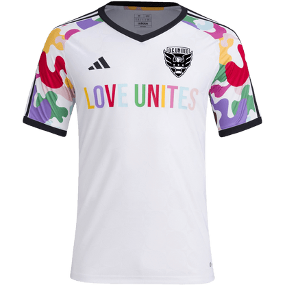 Adidas DC United 2023 MLS Pride Pre-Match Jersey