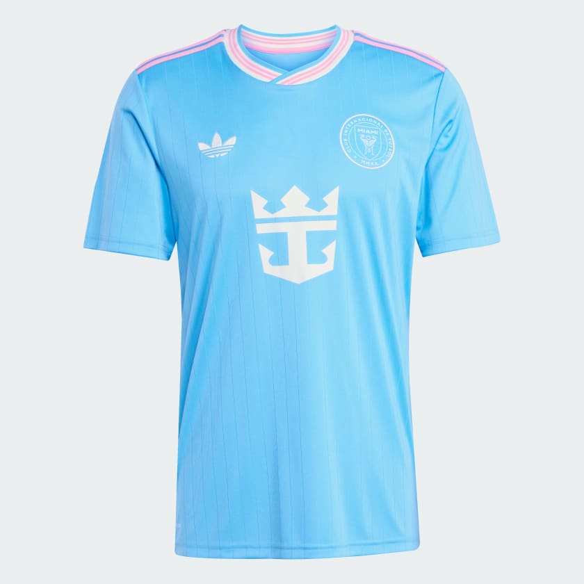 Adidas Men's Inter Miami CF 25/26 Third Messi Jersey - Semi Blue Burst