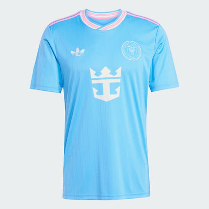 Adidas Men's Inter Miami CF 25/26 Third Messi Jersey - Semi Blue Burst