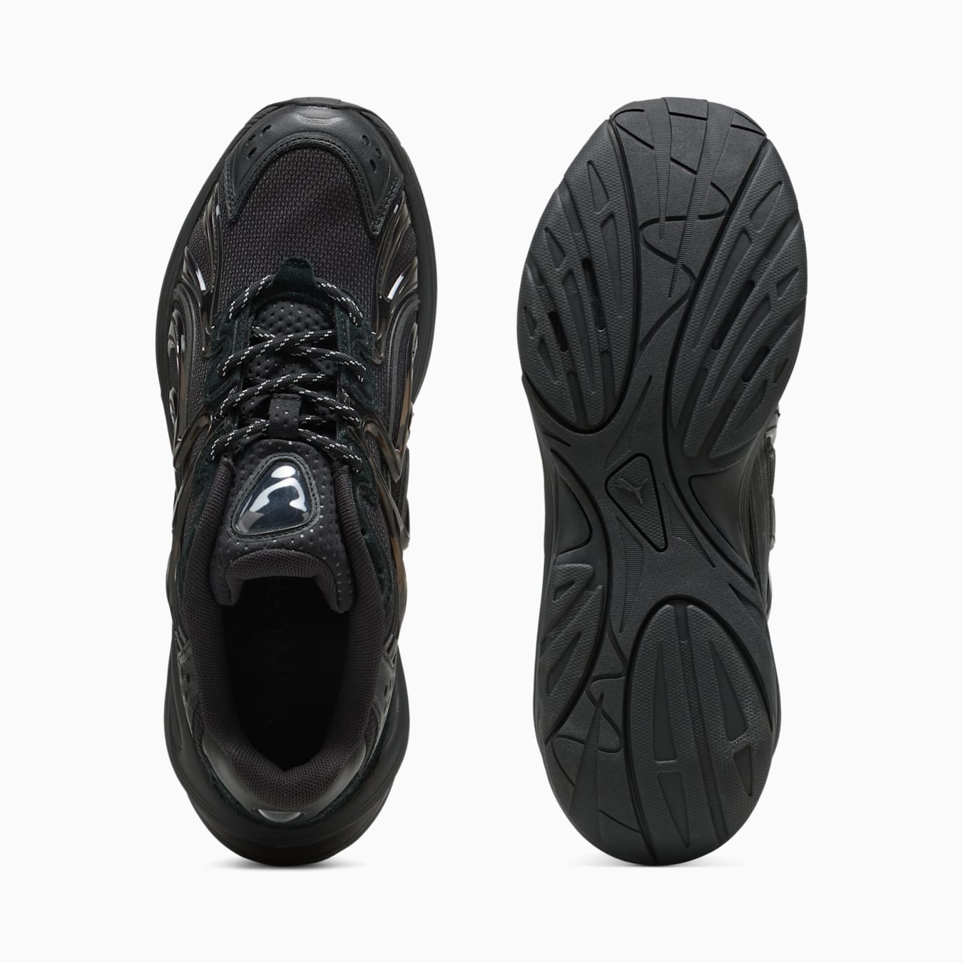 Puma Men's Inverse Upgrade Stealth Shoes - Puma Black / Puma Silver / Flat Dark Gray