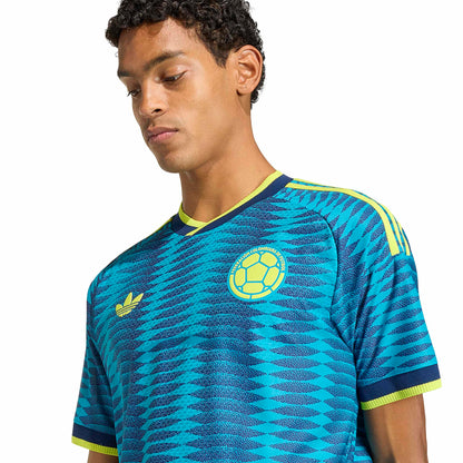 Adidas Colombia Authentic Away Stadium Jersey 2026