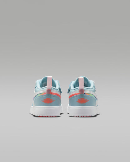 Nike Kids' Jordan 1 Low Alt Shoes - Ocean Bliss / White / Atomic Pink