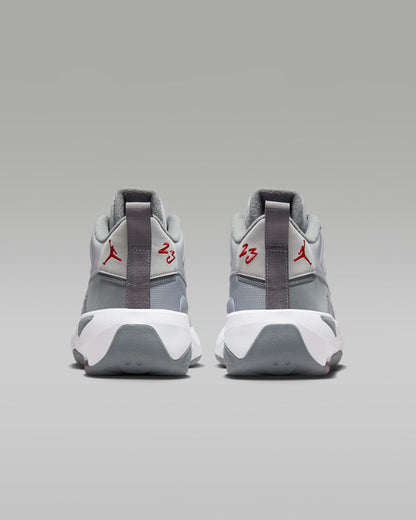 Nike Men's Jordan Max Aura 7 Shoes - Wolf Grey / Cool Grey / White / Varsity Red