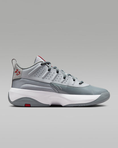 Nike Men's Jordan Max Aura 7 Shoes - Wolf Grey / Cool Grey / White / Varsity Red
