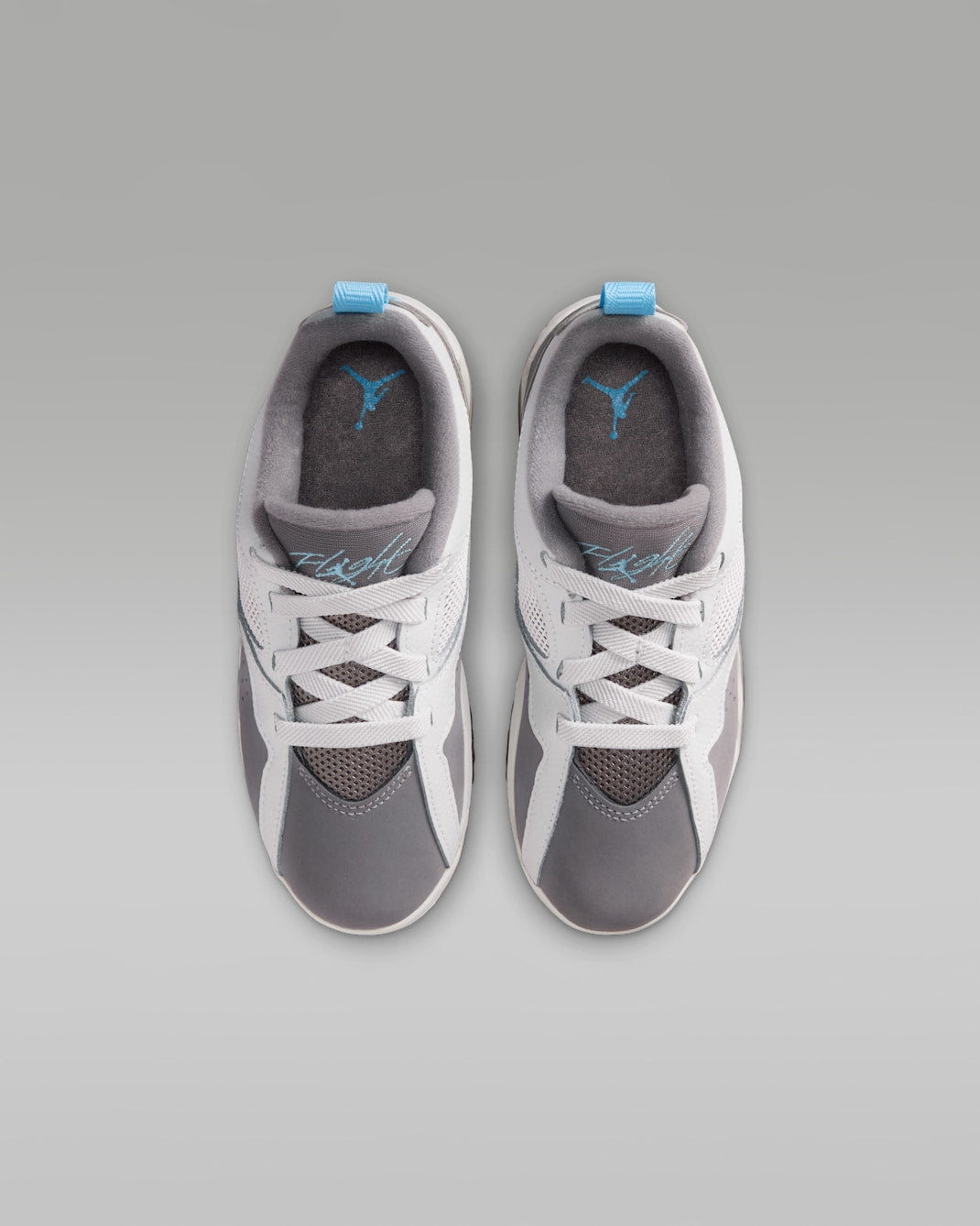 Nike Kids' Jordan Mvp 92 Shoes - Photon Dust / Flat Pewter / White / Blue Chill