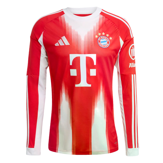 Adidas Bayern Munich 25/26 Long Sleeve Home Jersey