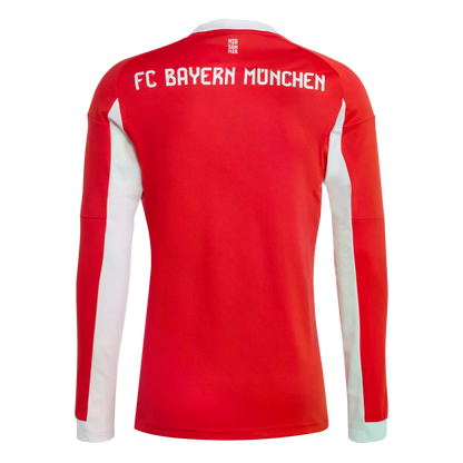 Adidas Bayern Munich 25/26 Long Sleeve Home Jersey