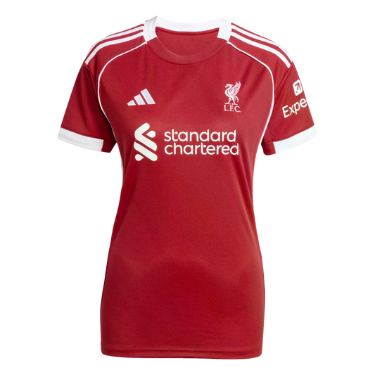 Adidas Liverpool 25/26 Womens Home Jersey