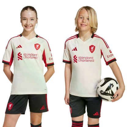 Adidas Liverpool 25/26 Youth Away Jersey