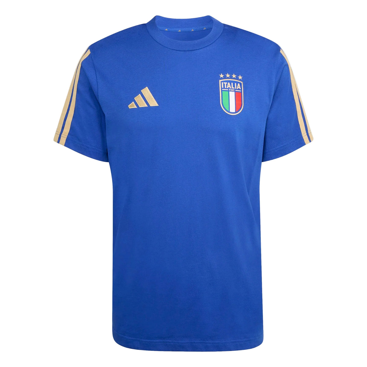 Adidas Italy DNA T-Shirt-Blue