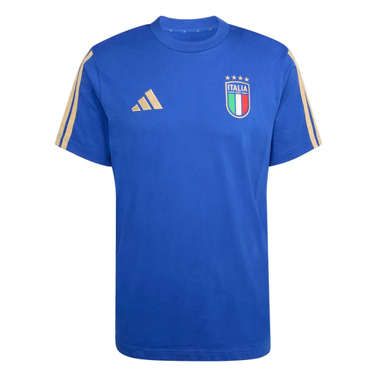Adidas Italy DNA T-Shirt-Blue