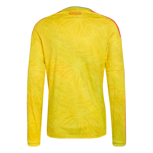 Adidas Colombia 2026 Long Sleeve Home Jersey
