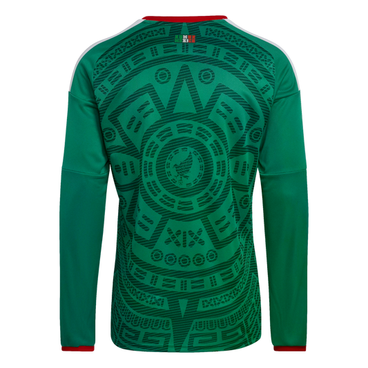Adidas Mexico 2026 Long Sleeve Home Jersey