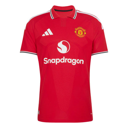 Adidas Men's Manchester United Authentic Home Jersey 26/27