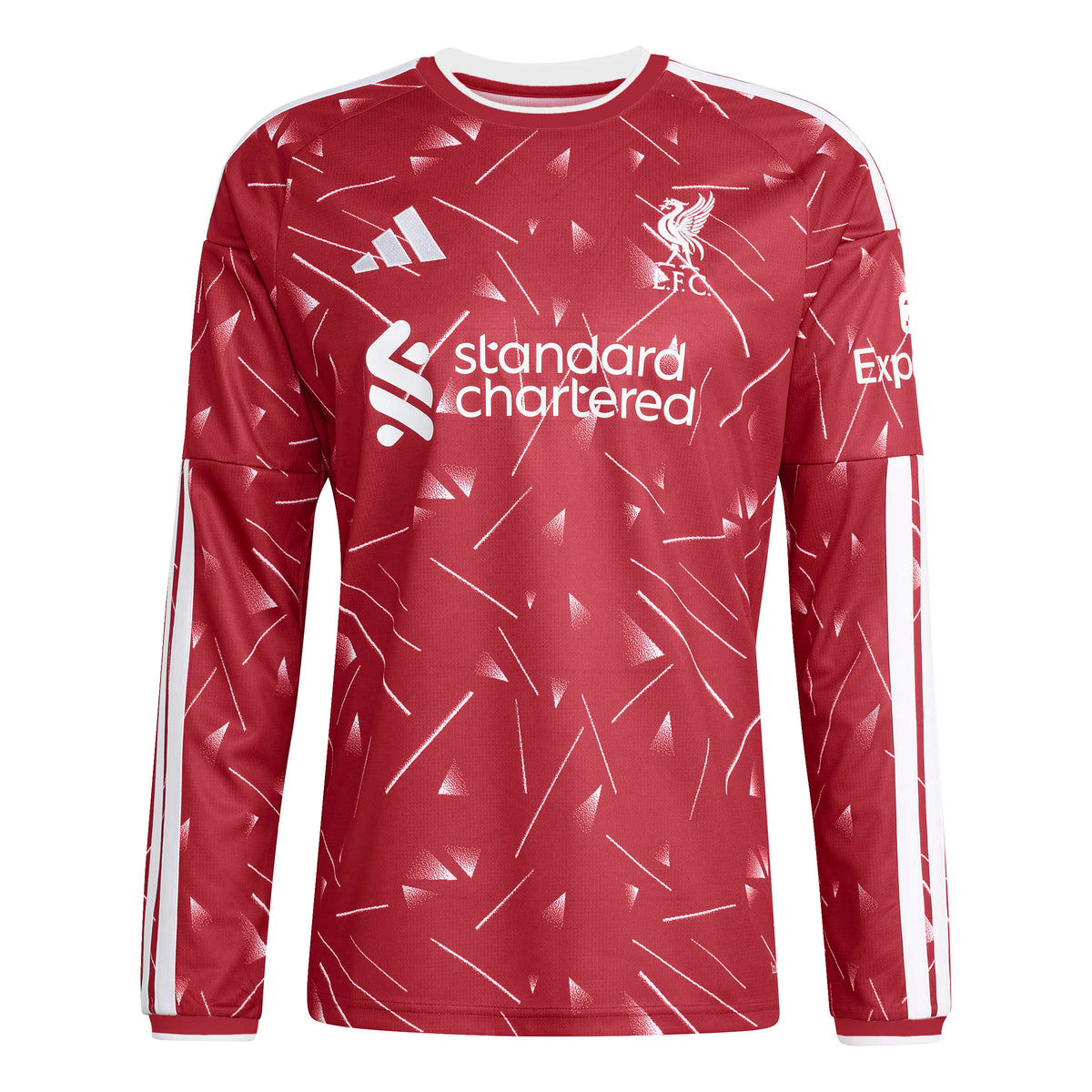 Adidas Men's Liverpool FC Long Sleeve Stadium Home Soccer Jersey 26/27