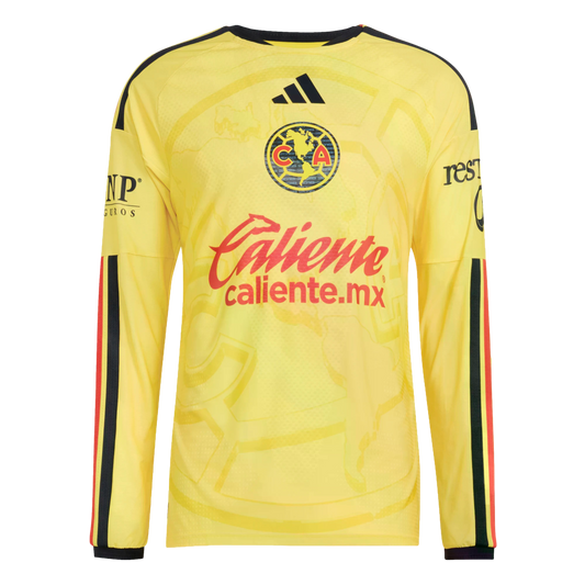 Adidas Club America 26/27 Authentic Long Sleeve Home Jersey