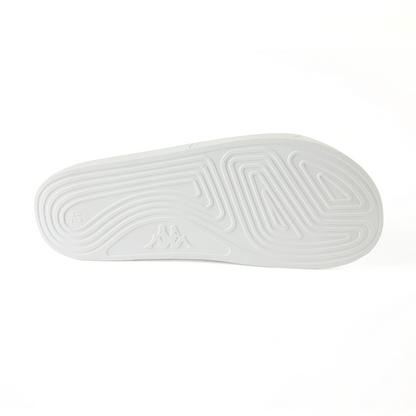 Kappa 222 Banda Adam 16 Slides - White / Fuchsia / Blue