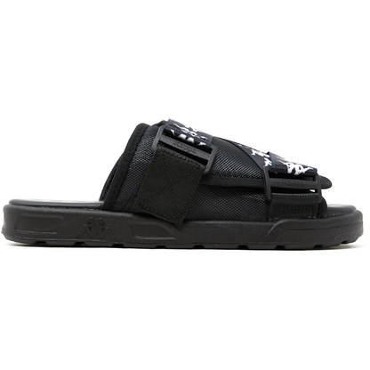 Kappa Unisex 222 Banda Mitel 1 Sandals - Black / White