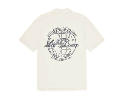 Les Deux Emmett Globe Knitted SS Shirt