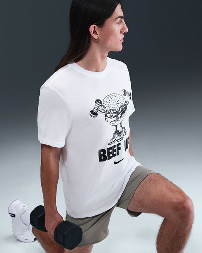 Nike Men's Dri-Fit Training Shirt - White