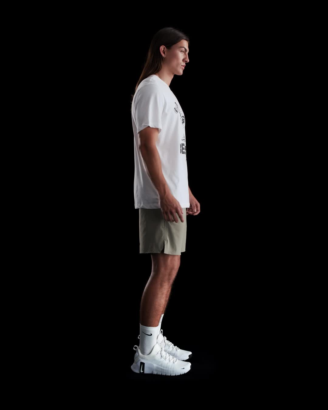 Nike Men's Dri-Fit Training Shirt - White