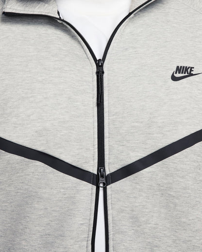 Nike Men's Tech Fleece Windrunner Full-Zip Jacket - Dark Grey Heather / Black
