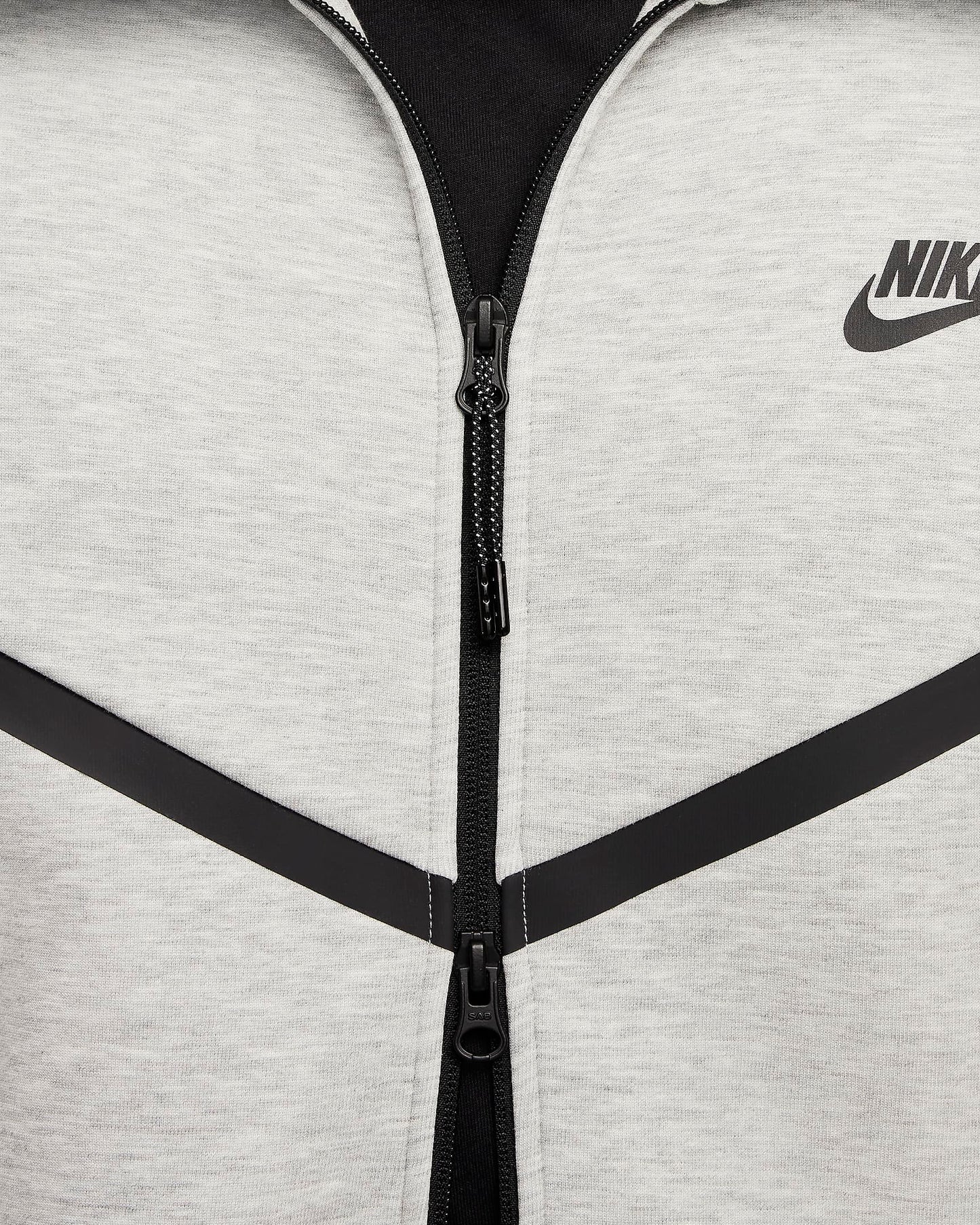 Nike Men's Tech Fleece Windrunner Full-Zip Jacket - Dark Grey Heather / Black