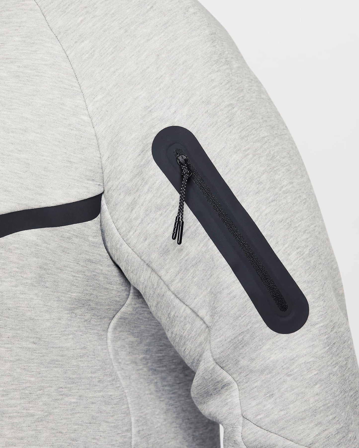 Nike Men's Tech Fleece Windrunner Full-Zip Jacket - Dark Grey Heather / Black
