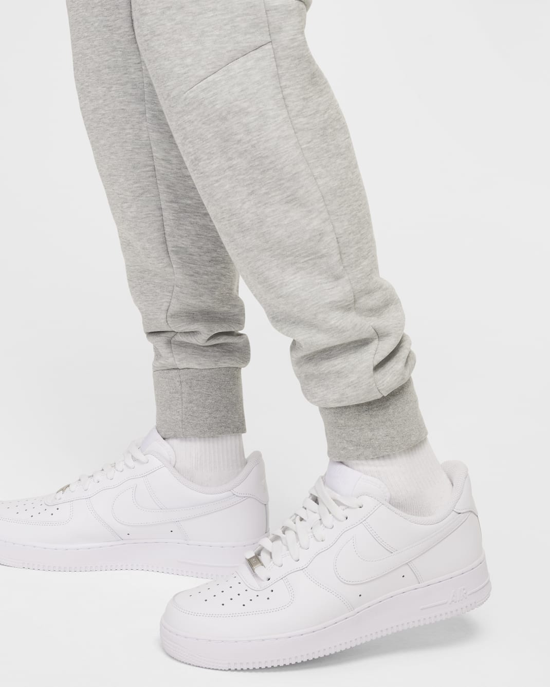 Nike Men's Tech Fleece Joggers - Dark Grey Heather / Black