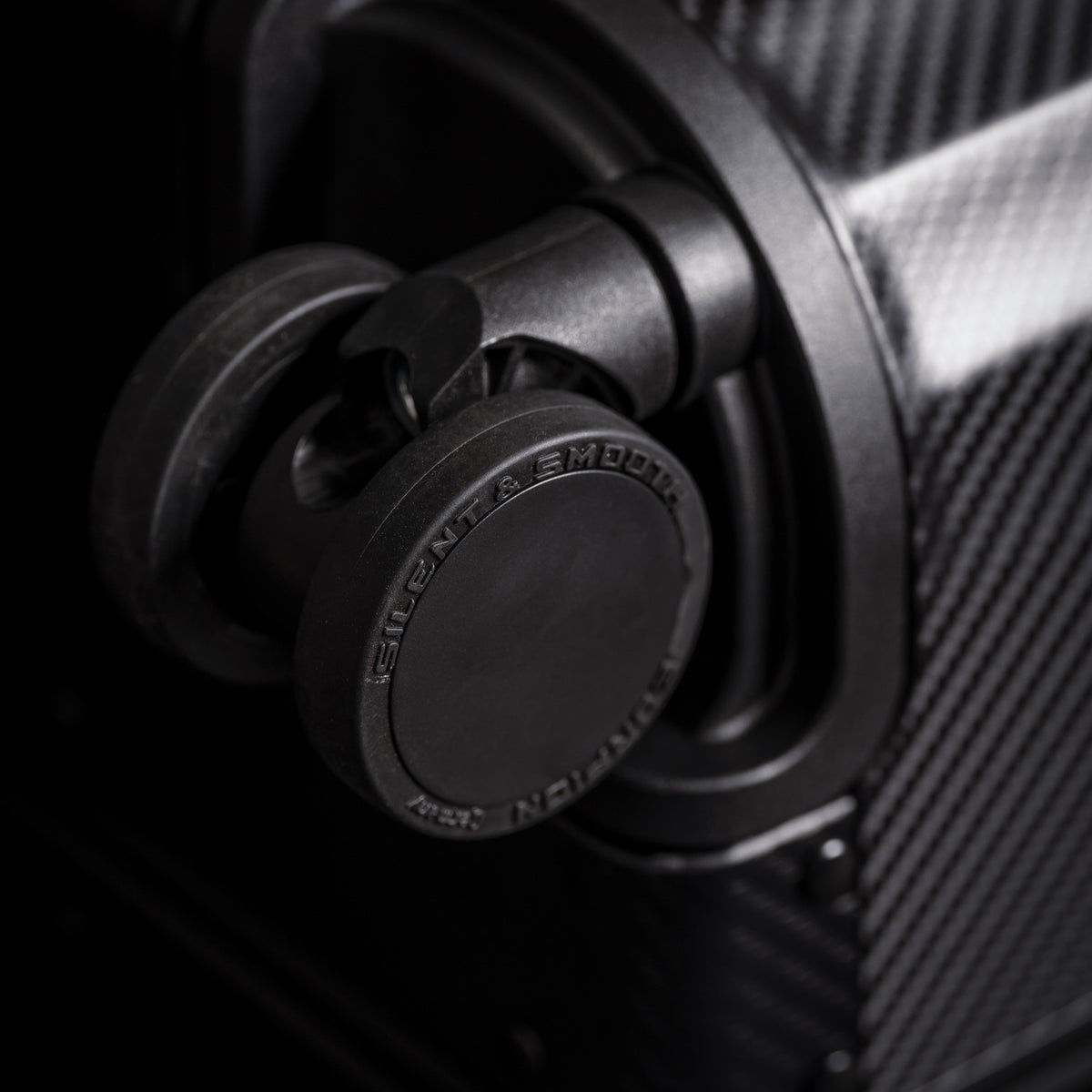 SPACE Aluminum Suitcase Black
