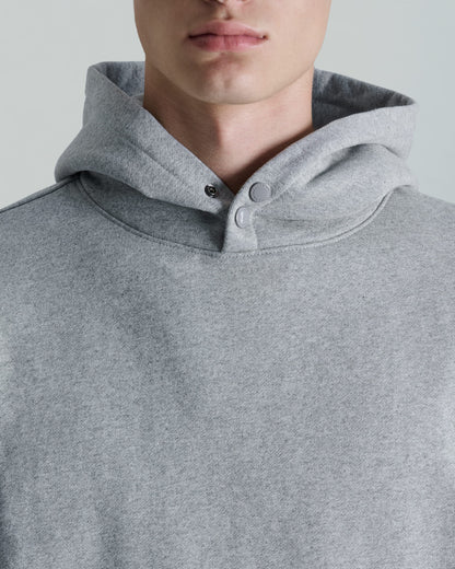 Amherst Corporal Heather Gray Snap Hoodie