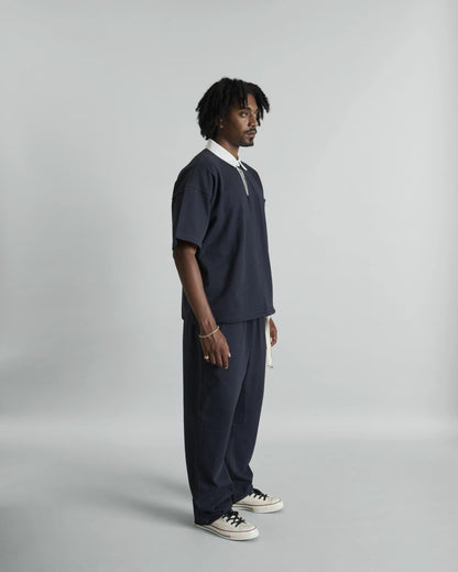 Alden Navy Rugby Shirt