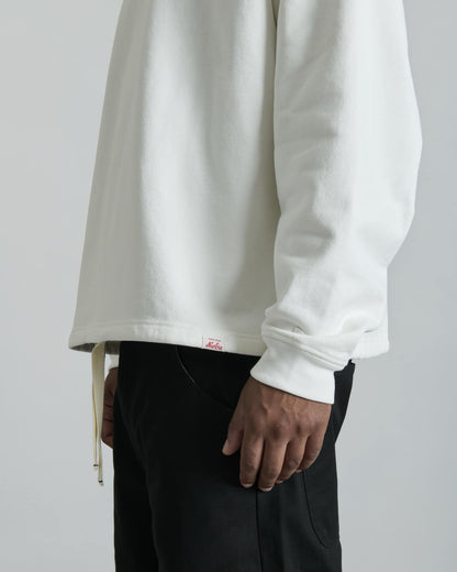 Alden College White Crewneck