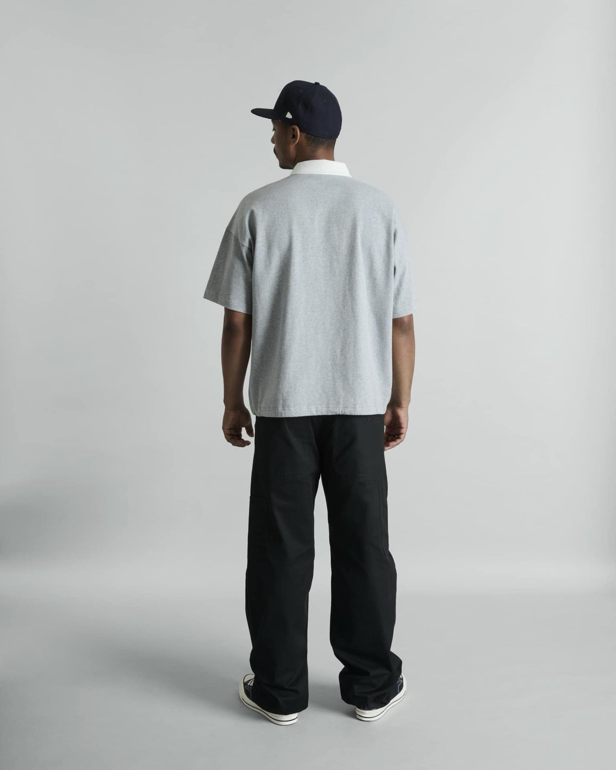 Alden Heather Gray Rugby Shirt